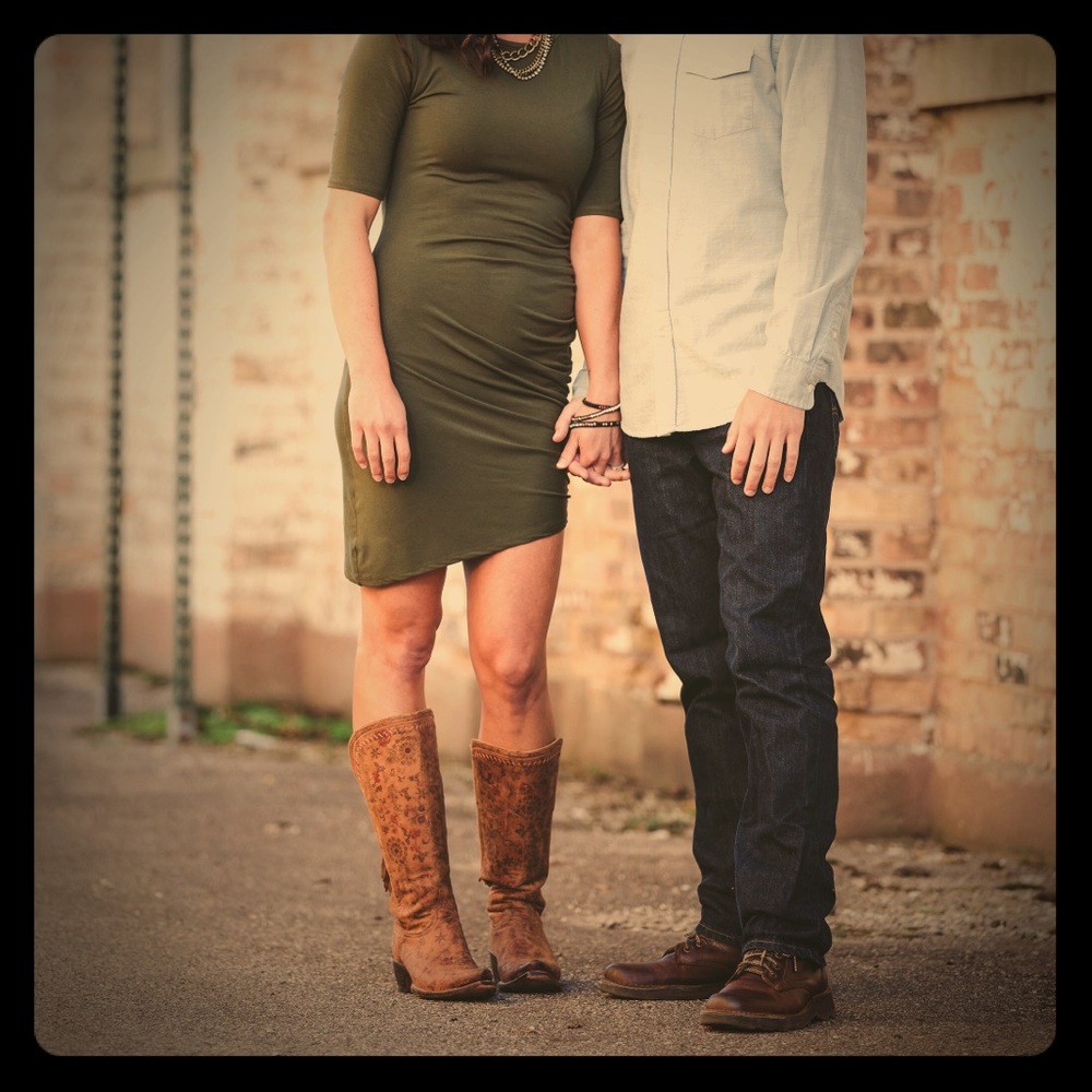 Lulu’s asymmetric dress